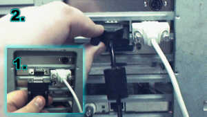 Connecting the VDC to Two 9-pin Serial Ports